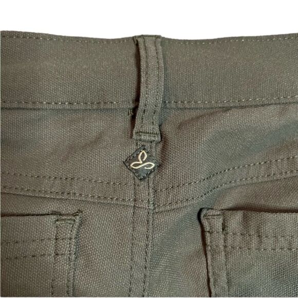 Prana green skinny pants.  Size 4 - Picture 3 of 11